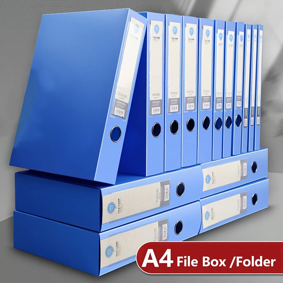 File Cabinet - 1pcs Foldable A4 File Folders, Large