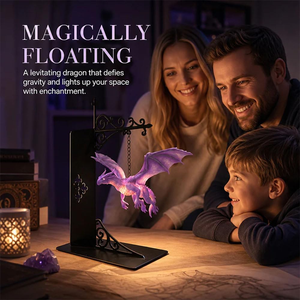 Floating Dragon Bookshelf Lamp - огляд і ціна Bookshelf