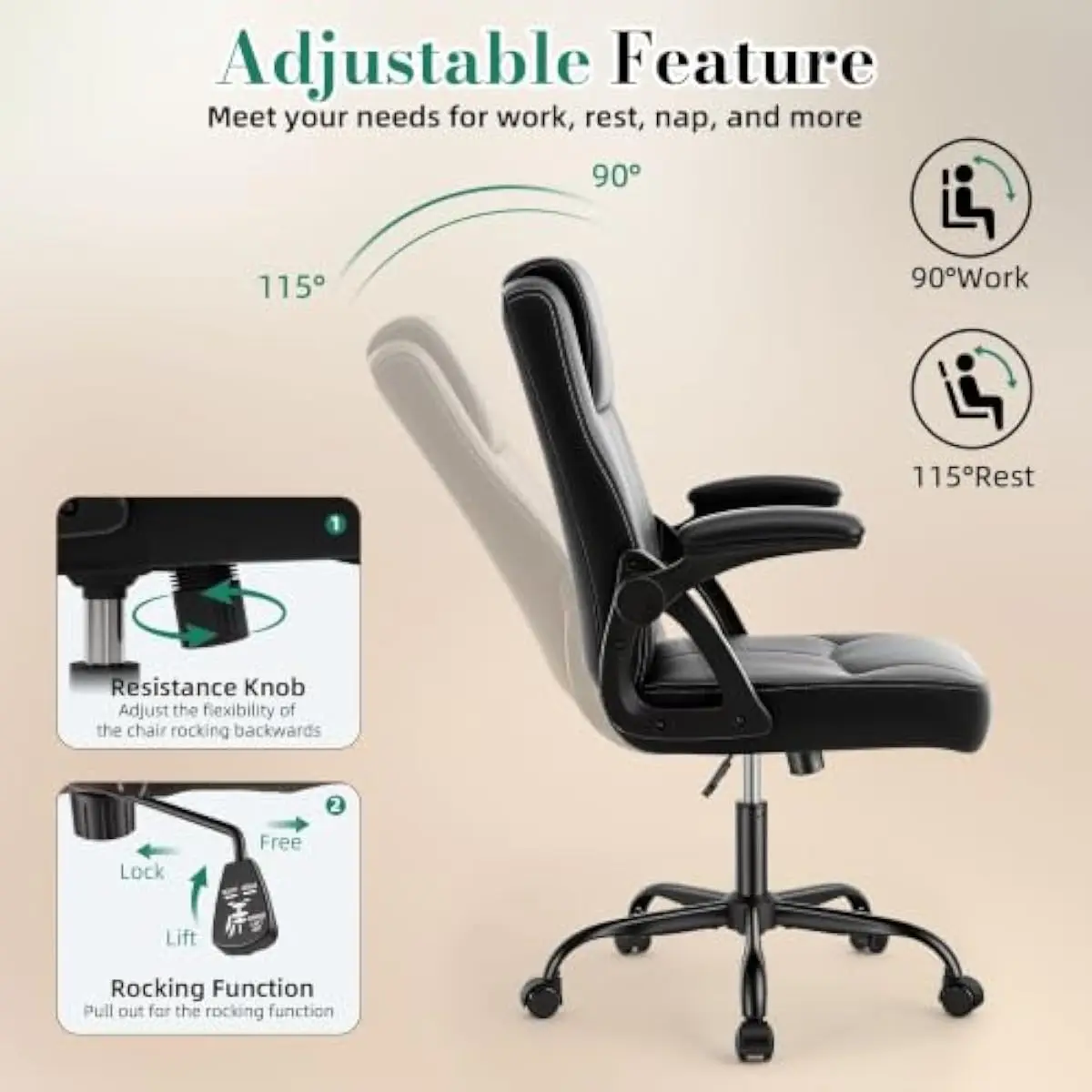 Ergonomic executive office cha - огляд і ціна Office Chair
