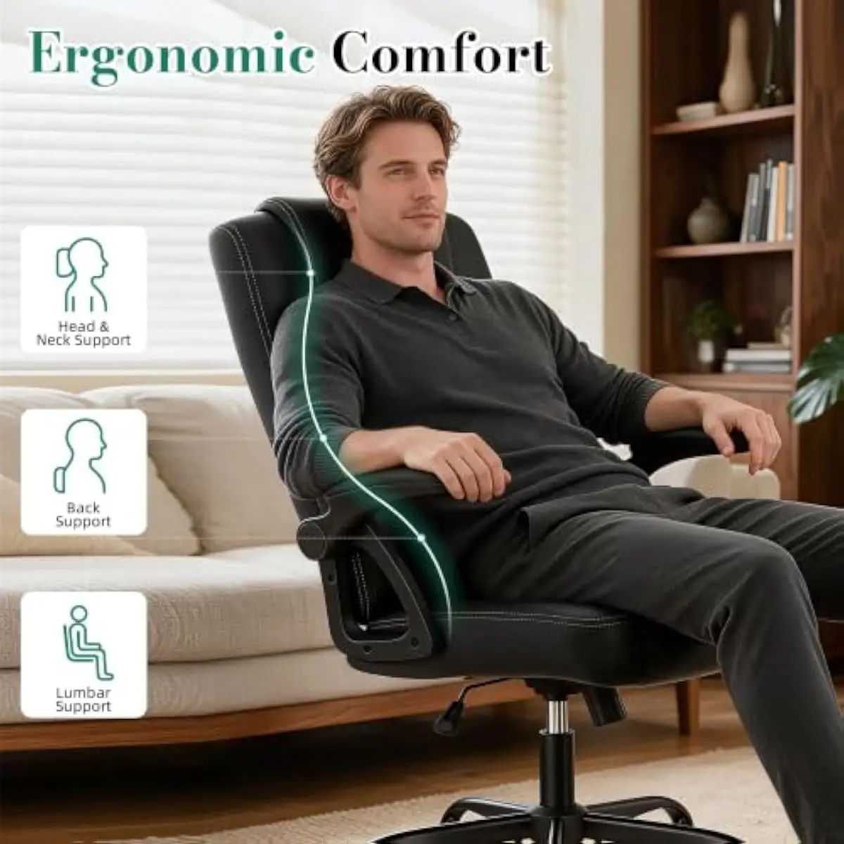 Ergonomic executive office cha - огляд і ціна Office Chair