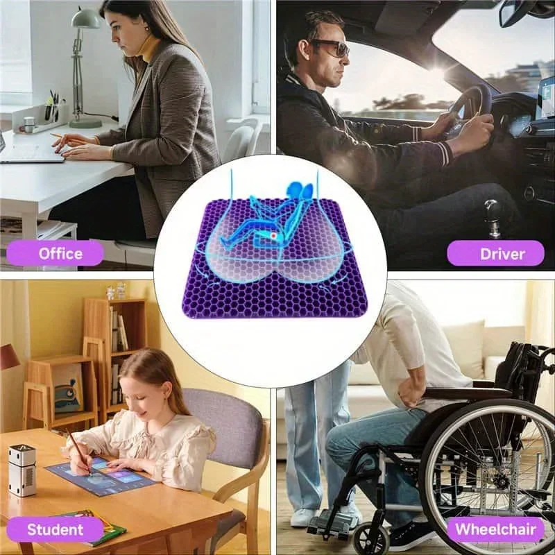 Gel Seat Cushion 1PC, Breathab - огляд і ціна Office Chair Cushion