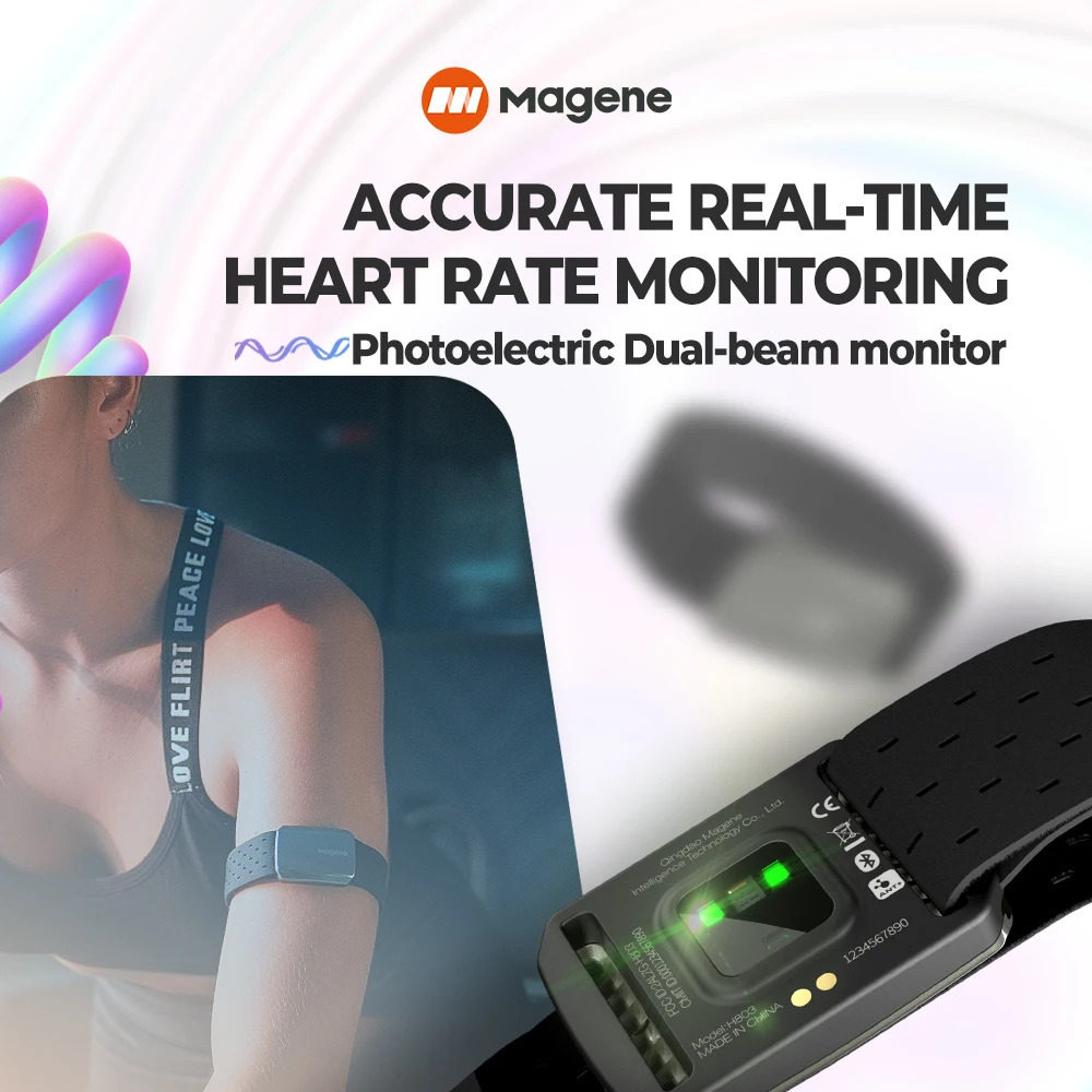 Magene H803 Heart Rate Armband - огляд і ціна Monitor Stand
