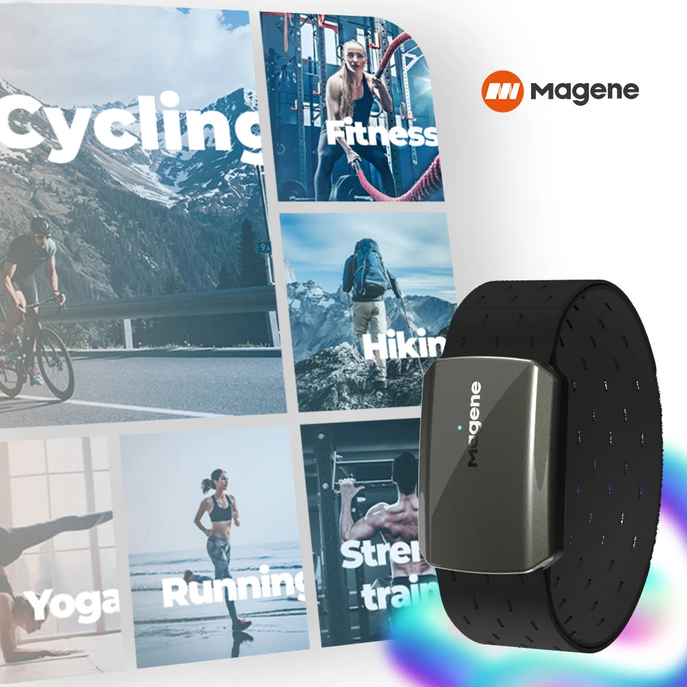 Magene H803 Heart Rate Armband - огляд і ціна Monitor Stand