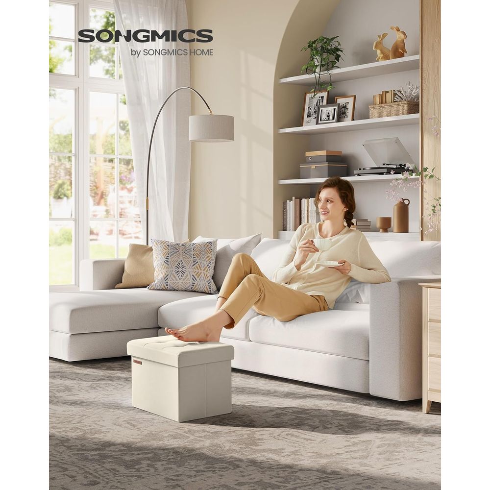 Compact Storage Ottoman, Footr - огляд і ціна Office Stool