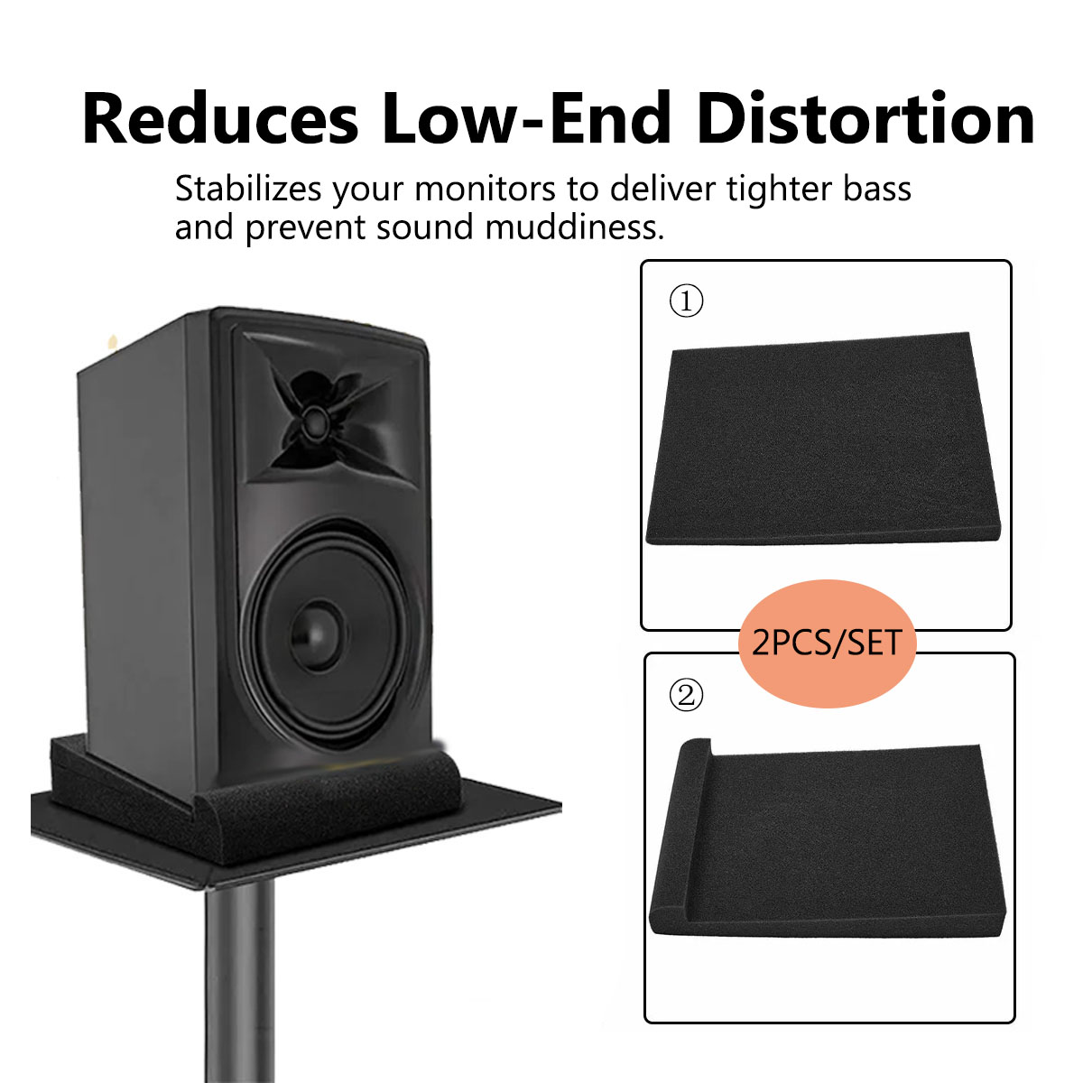 Studio Monitor Isolation Pads  - огляд і ціна Monitor Stand