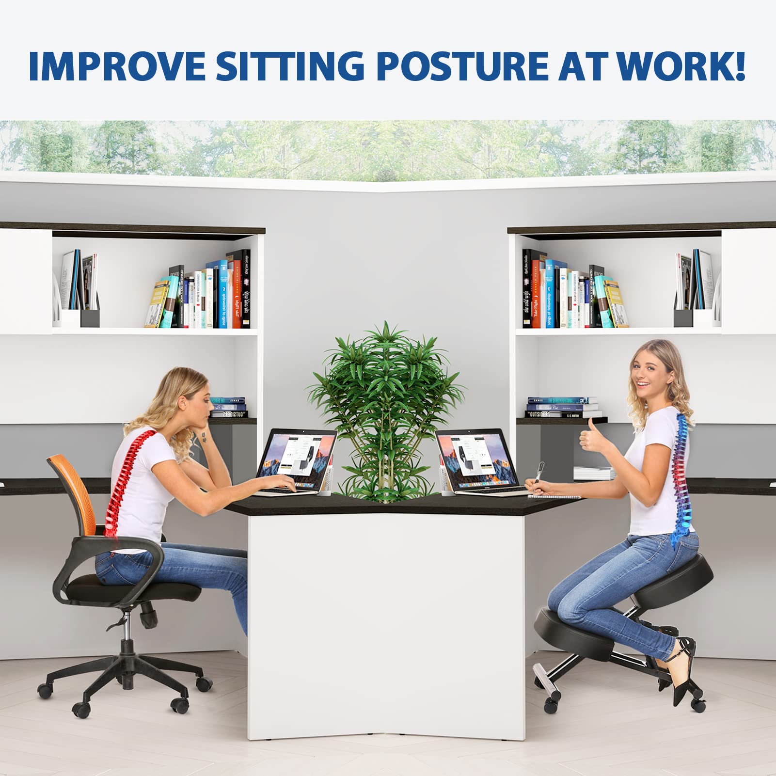 Kneeling Chair Ergonomic for O - огляд і ціна Office Stool