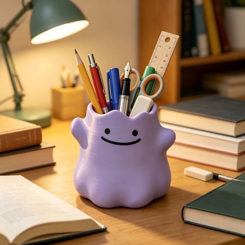 Cartoon Character Pen Holder C - огляд і ціна Desk Organizer