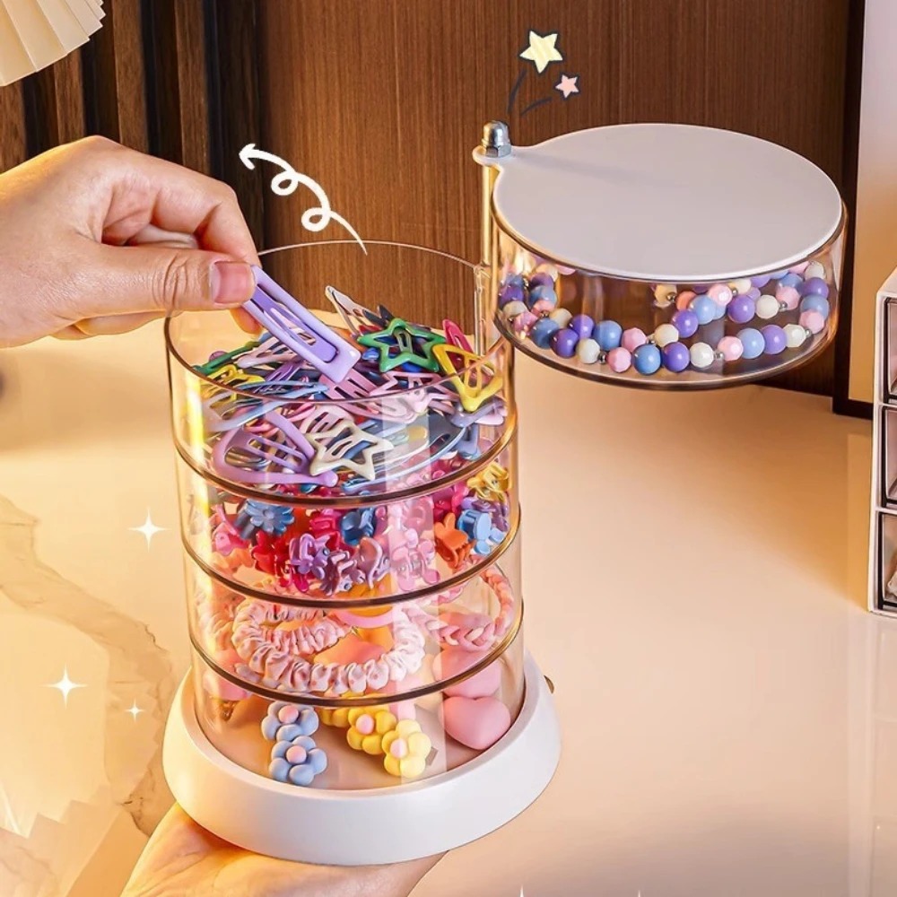 360 Rotating Clear Hair Access - огляд і ціна Desk Organizer