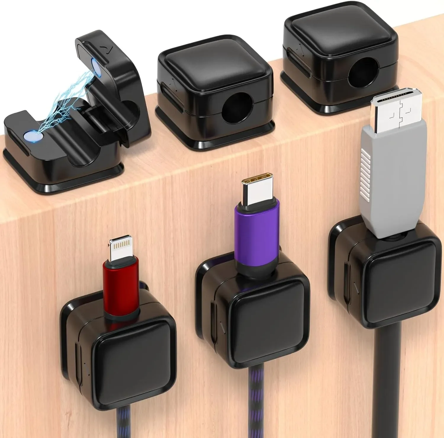 Mini Cable Organizer Holder Ma - огляд і ціна Desk Organizer