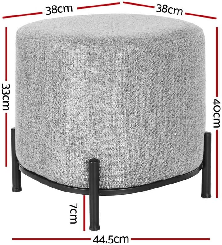 **/Ottoman, Round Footstool Lo - огляд і ціна Office Stool