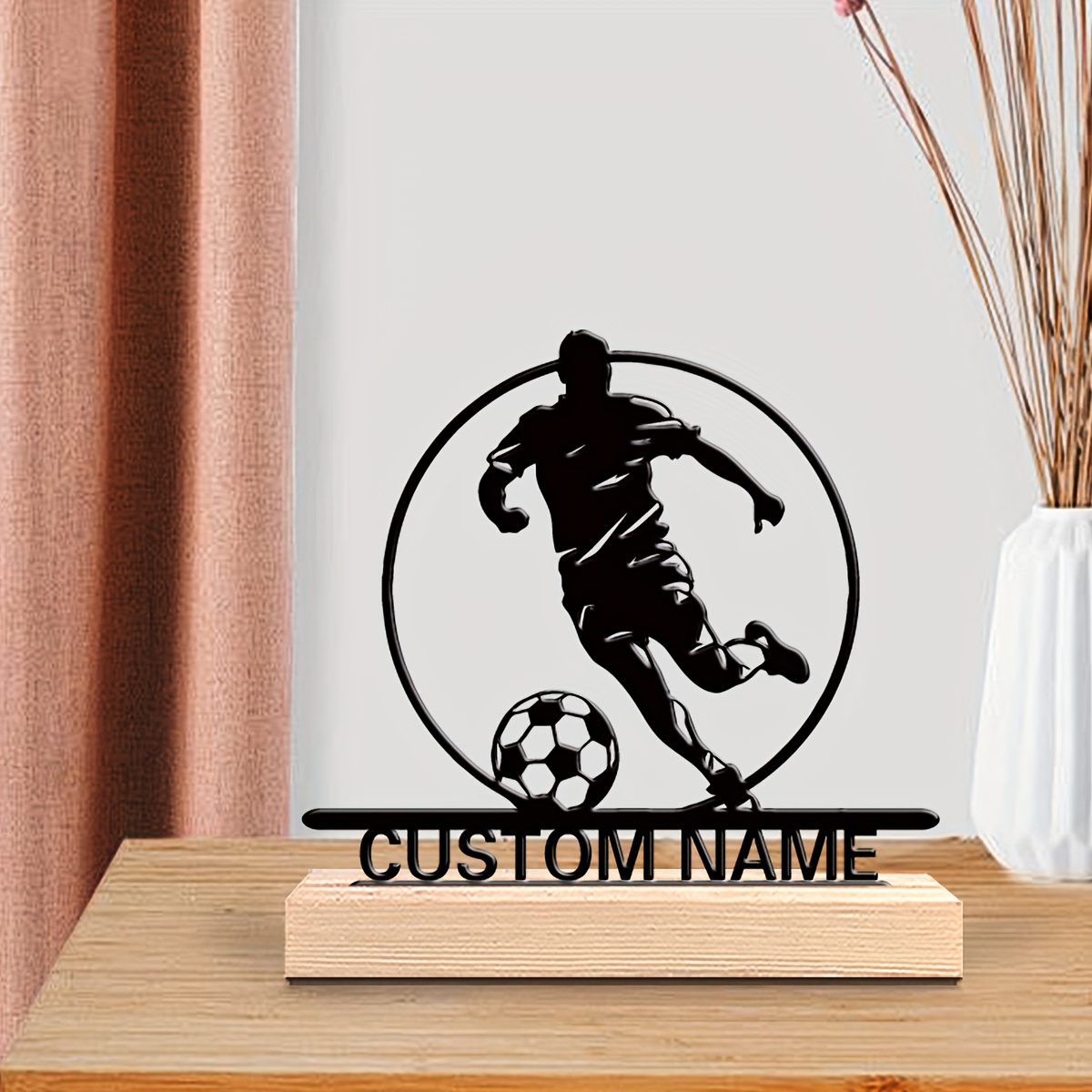 Custom Soccer Player Metal Sta - огляд і ціна Office Furniture Brands