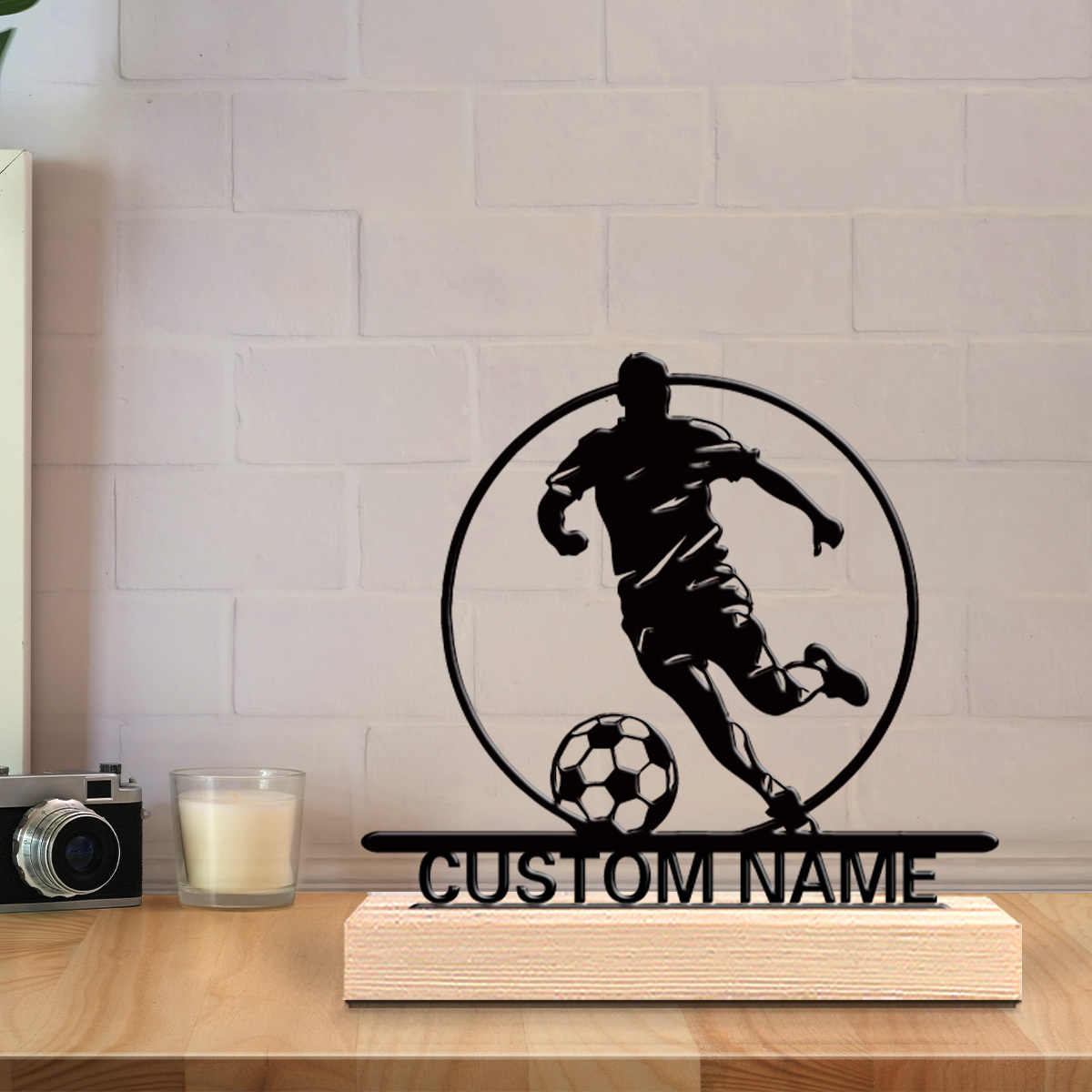 Custom Soccer Player Metal Sta - огляд і ціна Office Furniture Brands