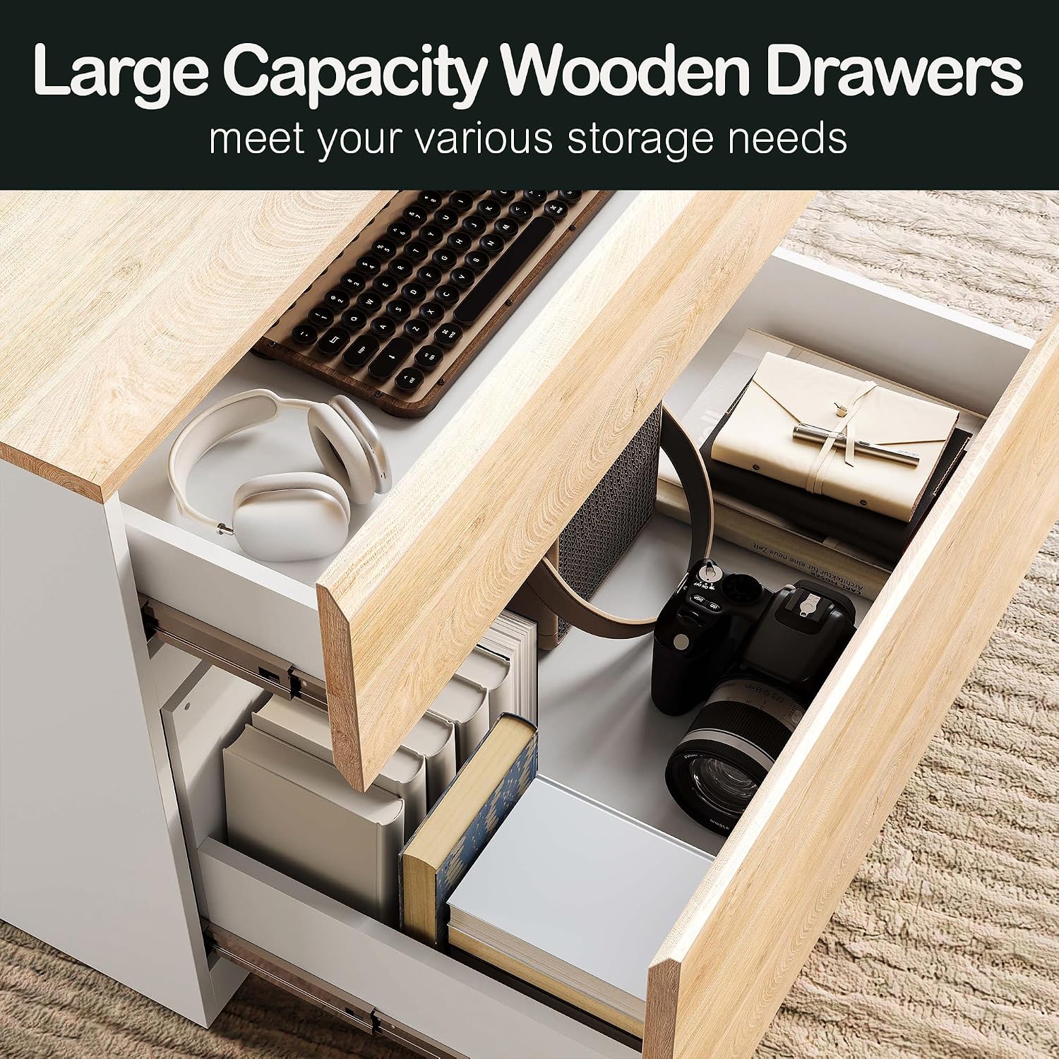 2 Drawer Lateral File Cabinet  - огляд і ціна Printer Stand