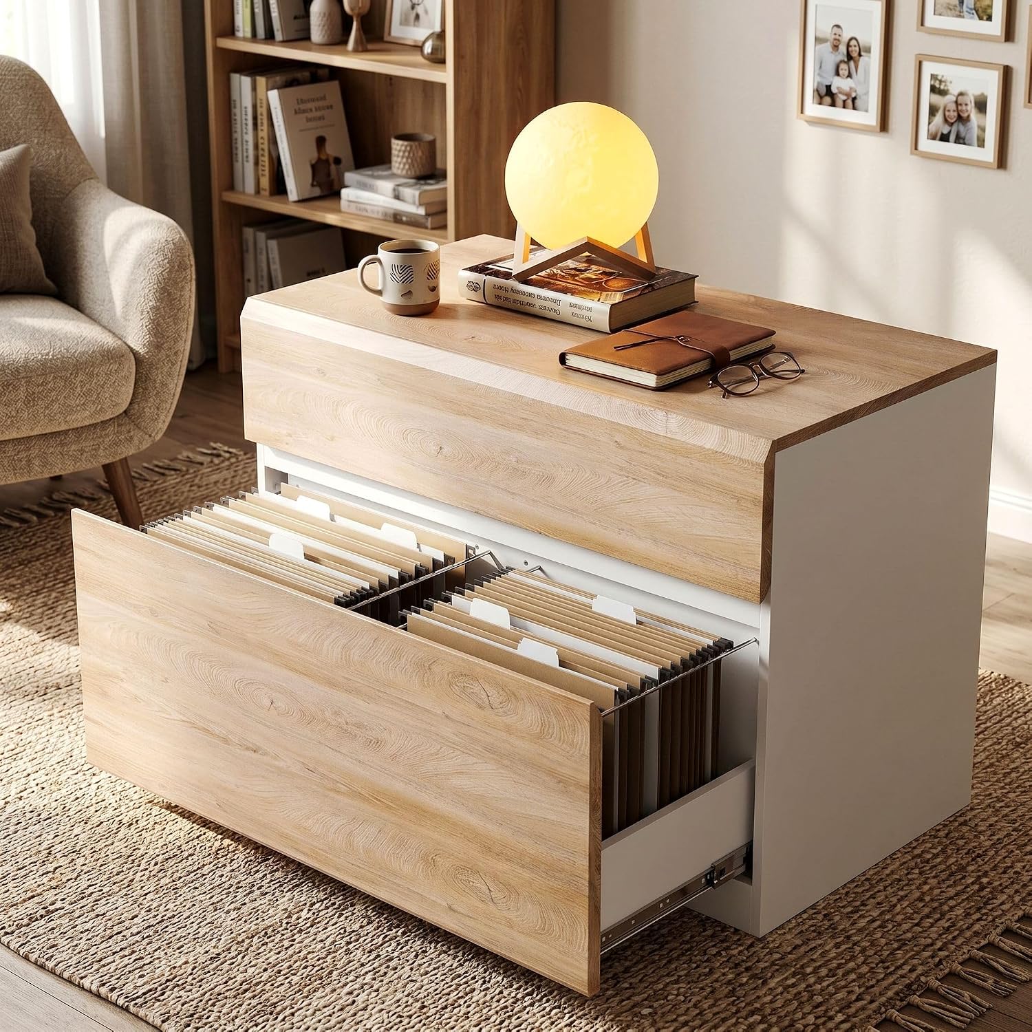 2 Drawer Lateral File Cabinet  - огляд і ціна Printer Stand