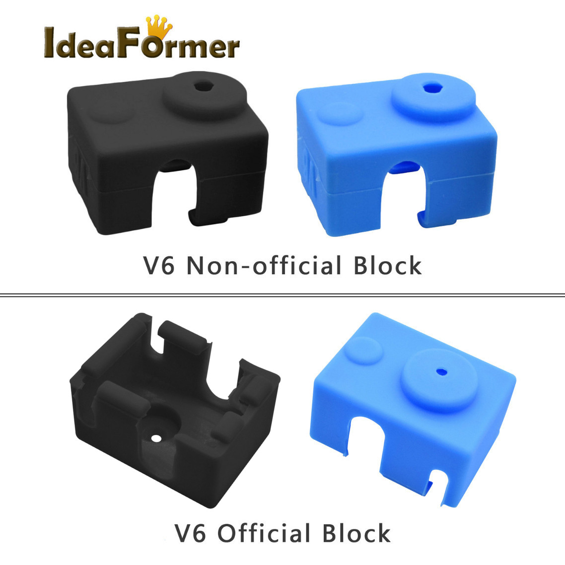 5pcs V6 Silicone Sock 3D Print - огляд і ціна Printer Stand