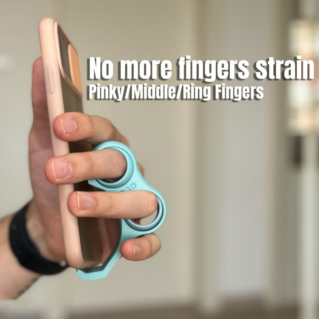 1PCS Cellphone Grip Holder Fin - огляд і ціна Standing Desk