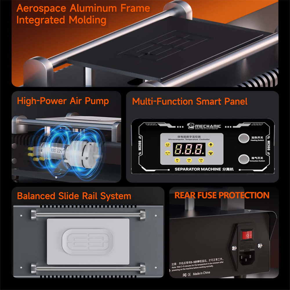 Aixun MC988 High-Suction Digit - огляд і ціна Partition Screen Divider