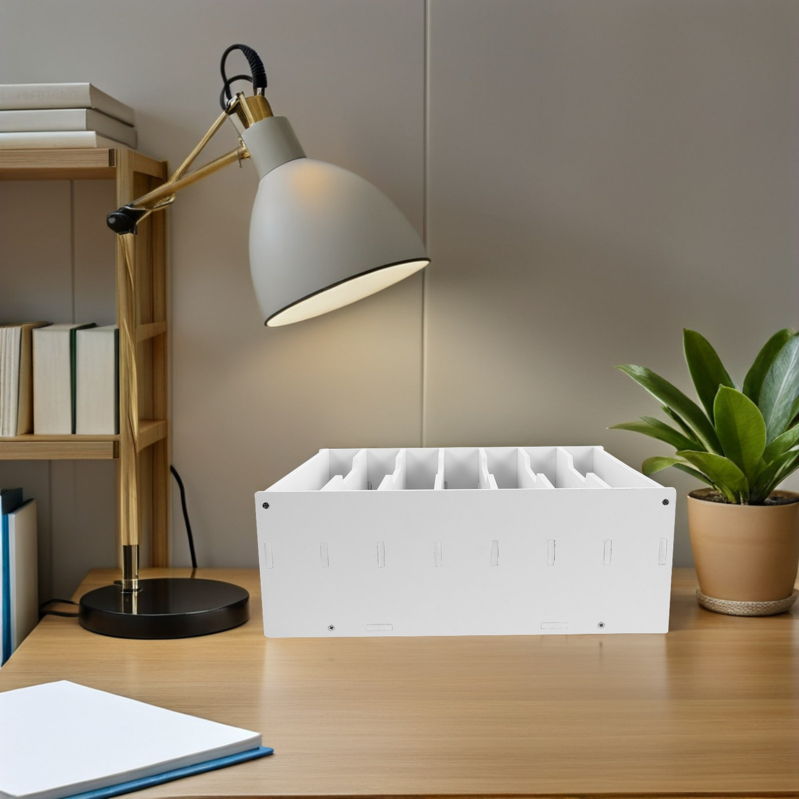 Wooden Cash Storage Bin Remova - огляд і ціна Desk Organizer