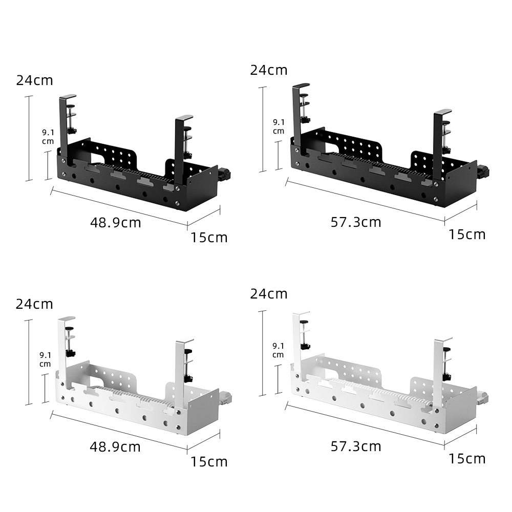 No Drill Under Desk Cable Mana - огляд і ціна Desk Organizer