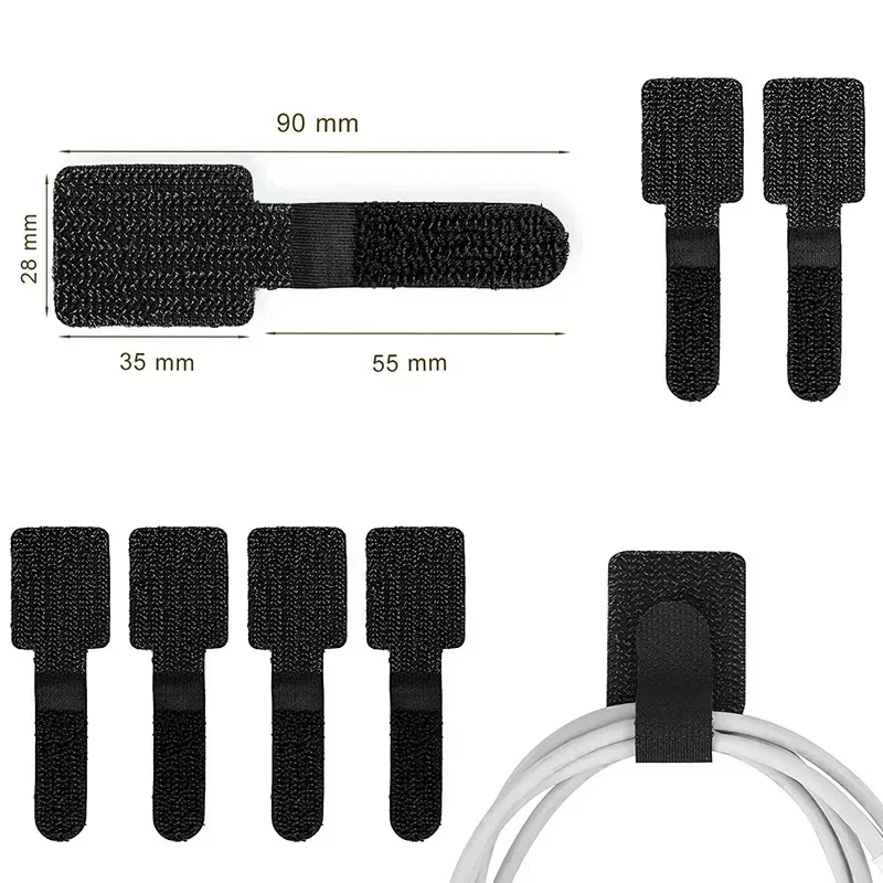 Reusable Cable Ties Fastening  - огляд і ціна Desk Organizer