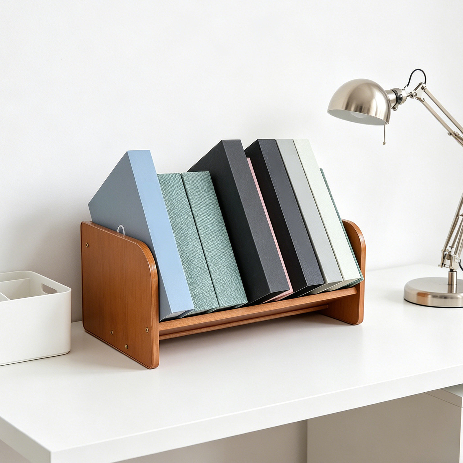Bamboo Vinyl Record Holder Org - огляд і ціна Desk Organizer