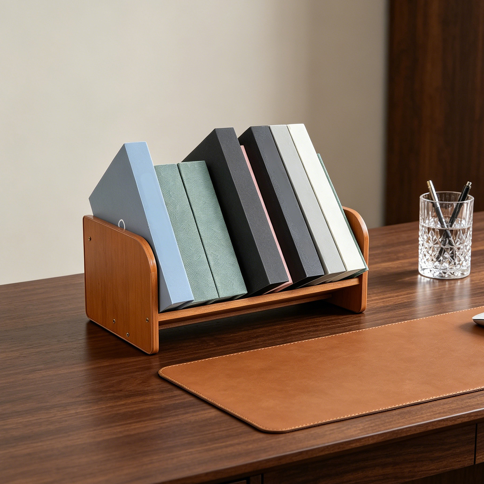 Bamboo Vinyl Record Holder Org - огляд і ціна Desk Organizer