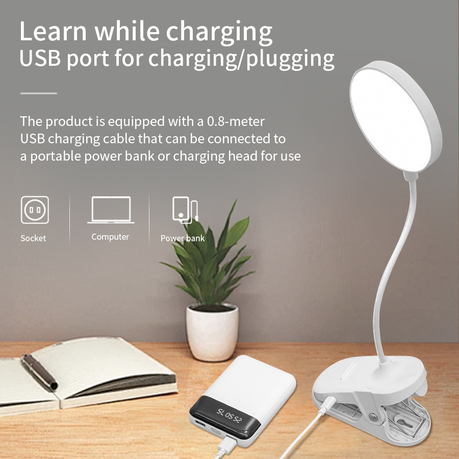 LED Clip Desk Lamp 360° Flexib - огляд і ціна Desk Lamp