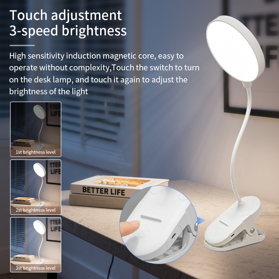 LED Clip Desk Lamp 360° Flexib - огляд і ціна Desk Lamp