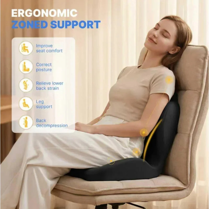 Coccyx Seat Cushion Memory Foa - огляд і ціна Office Chair Cushion