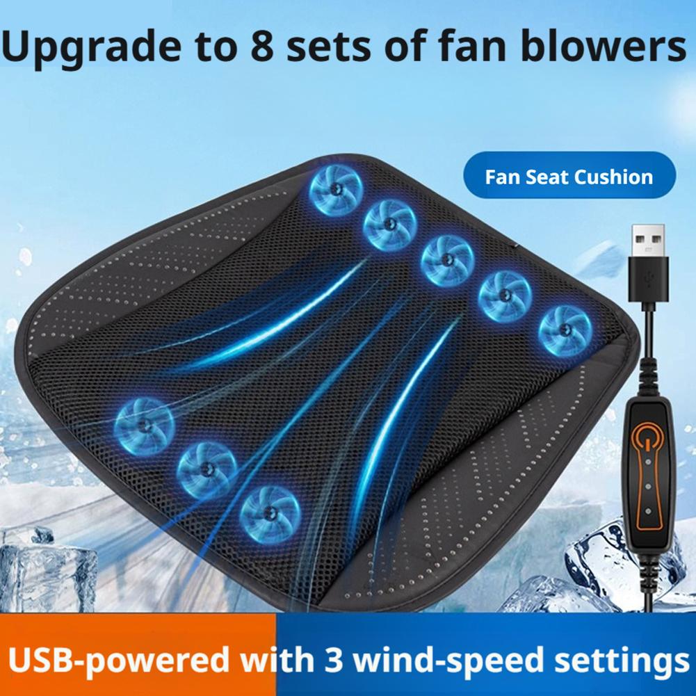 USB Cooling Seat Cushion With  - огляд і ціна Office Chair Cushion
