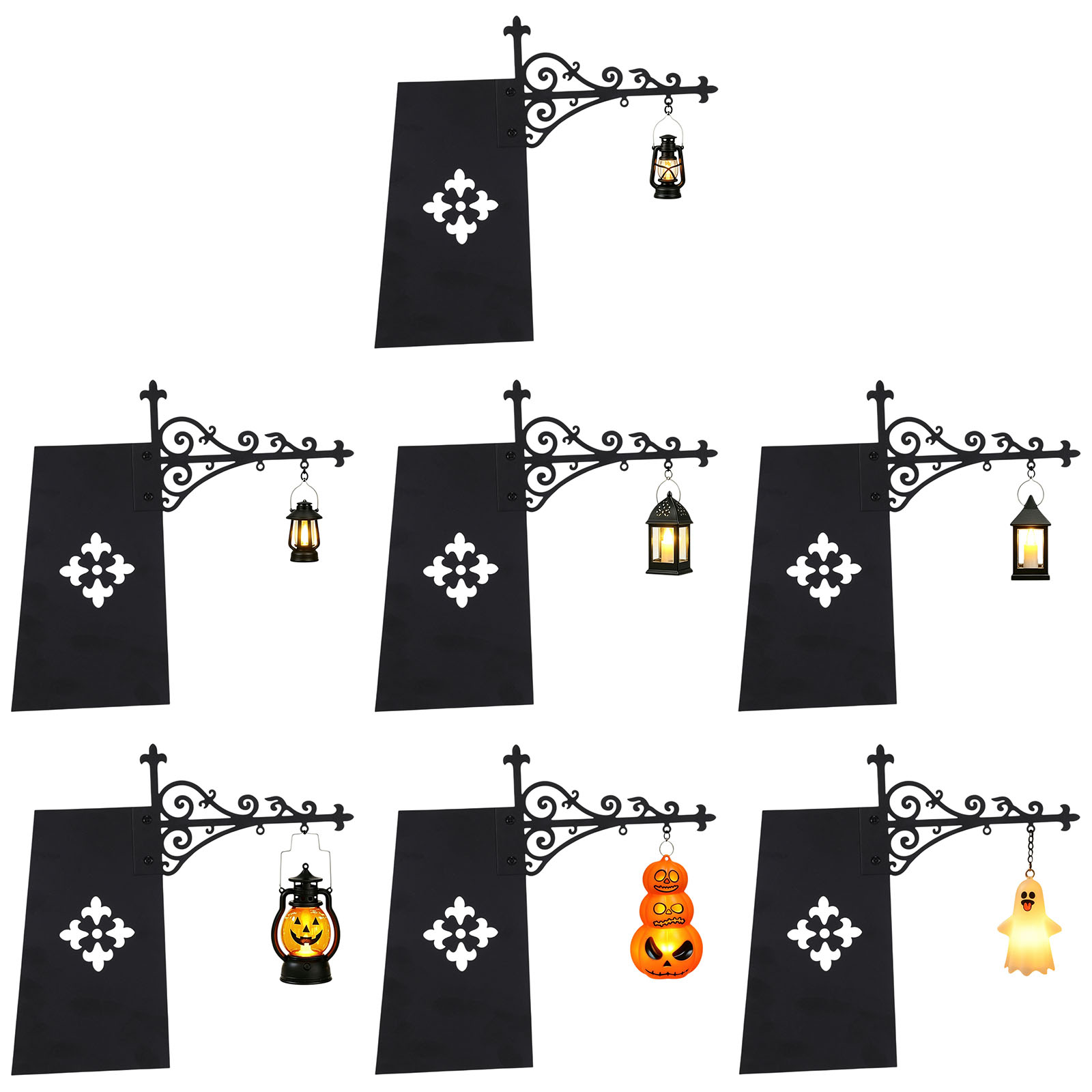 Bookshelf Lantern Iron Library - огляд і ціна Bookshelf