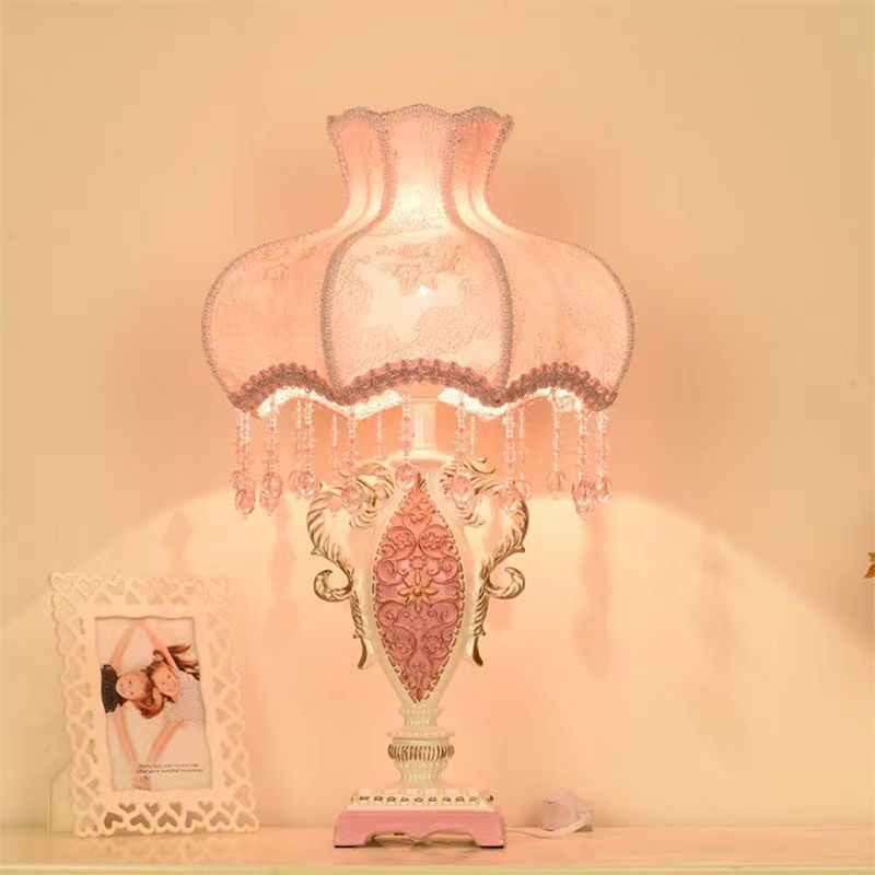 European Pink Table Lamp Luxur - огляд і ціна Desk Lamp