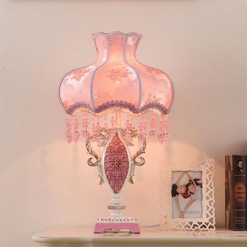 European Pink Table Lamp Luxur - огляд і ціна Desk Lamp