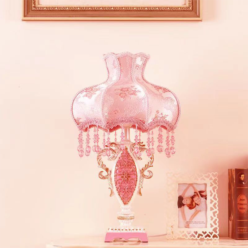 European Pink Table Lamp Luxur - огляд і ціна Desk Lamp
